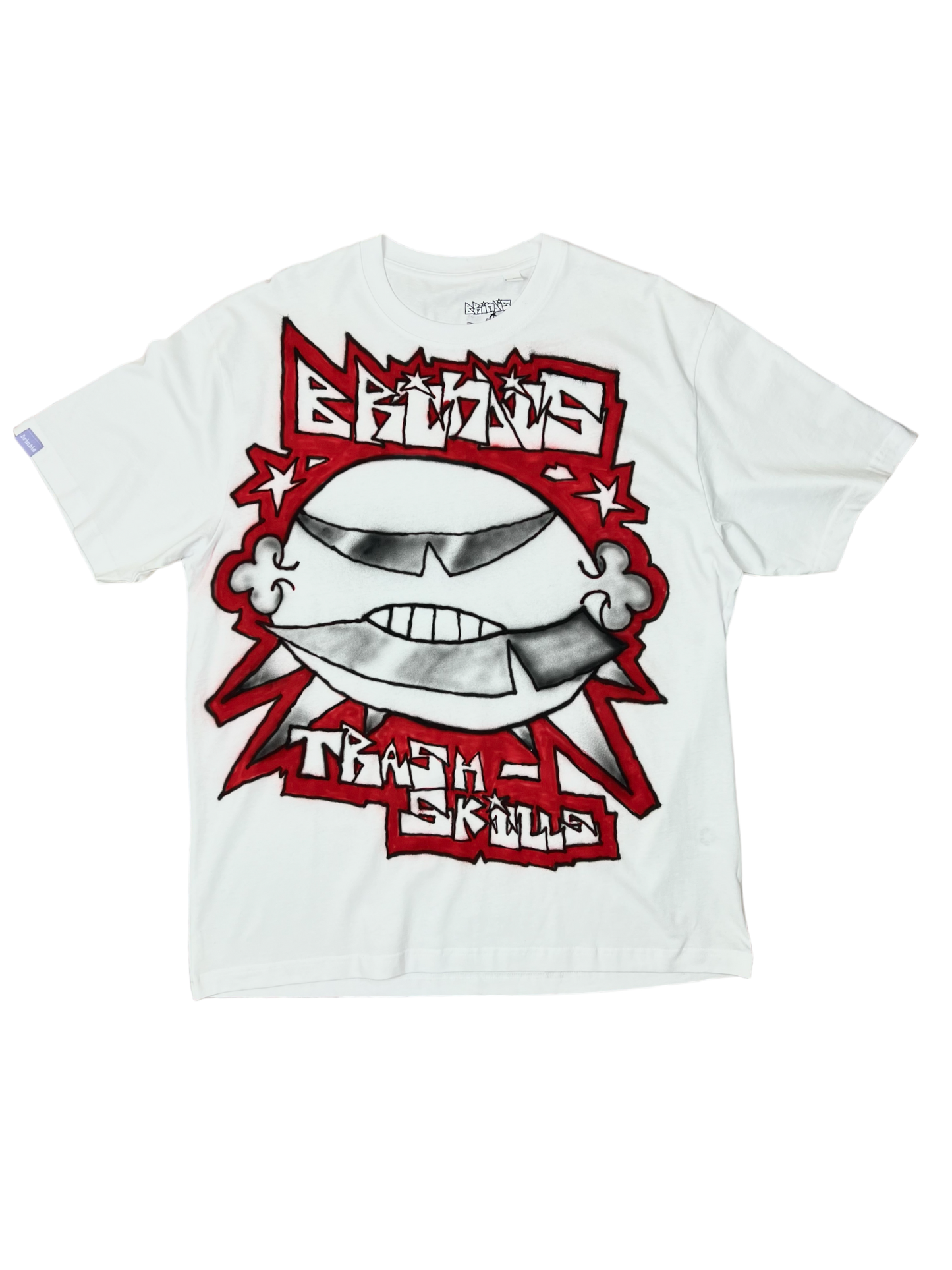 RED TRASH TEE (L)