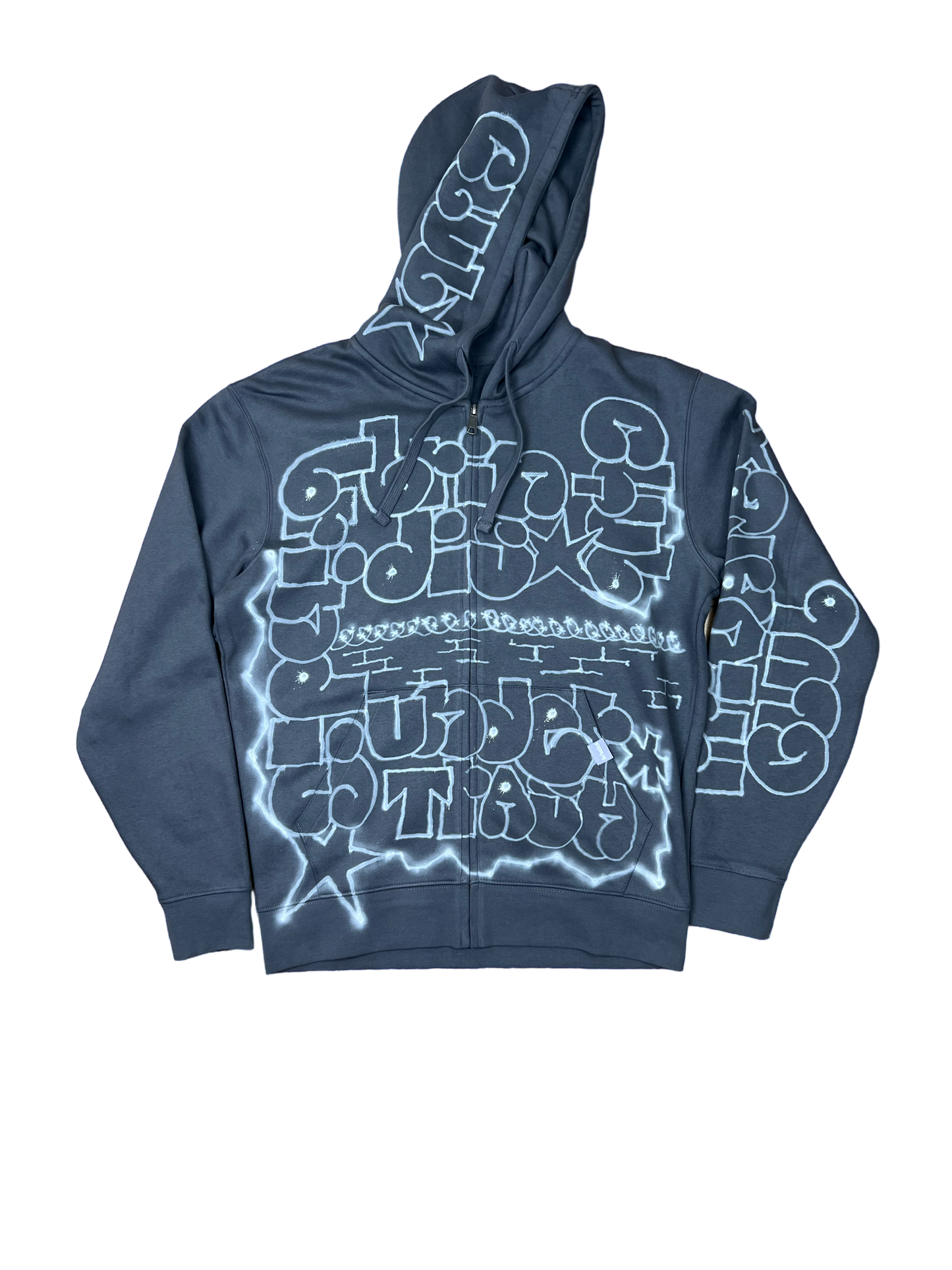 THROW UP NIGHT- HOODIE(M)