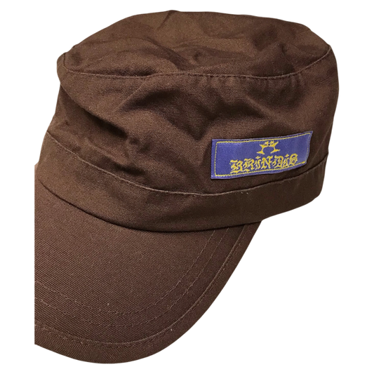 BROWN CANVAS CAP