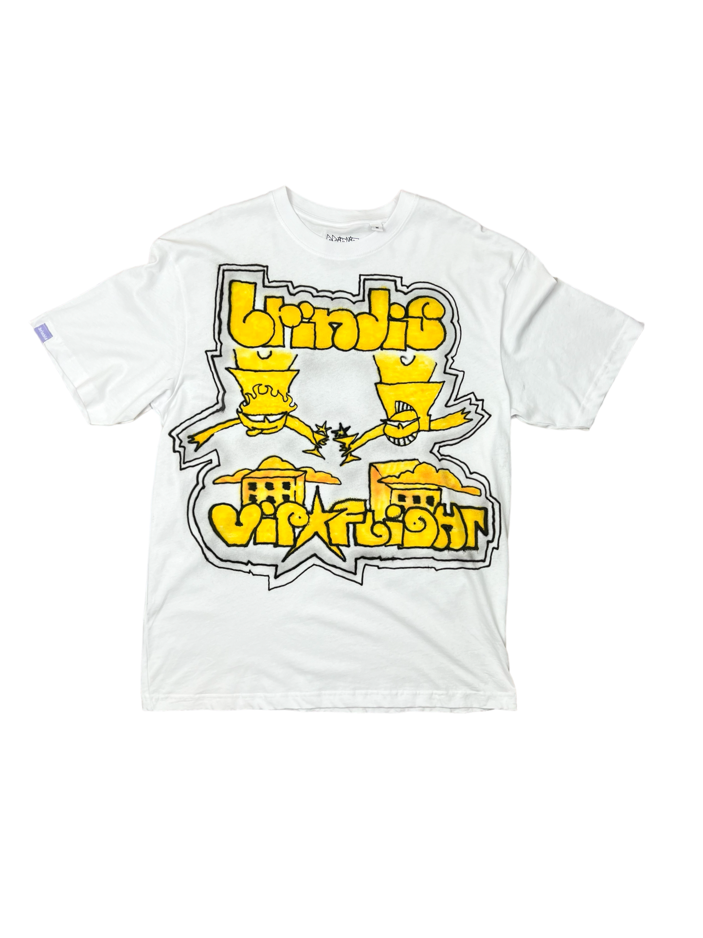 VIP.F CLASSIC YELLOW TEE (M)