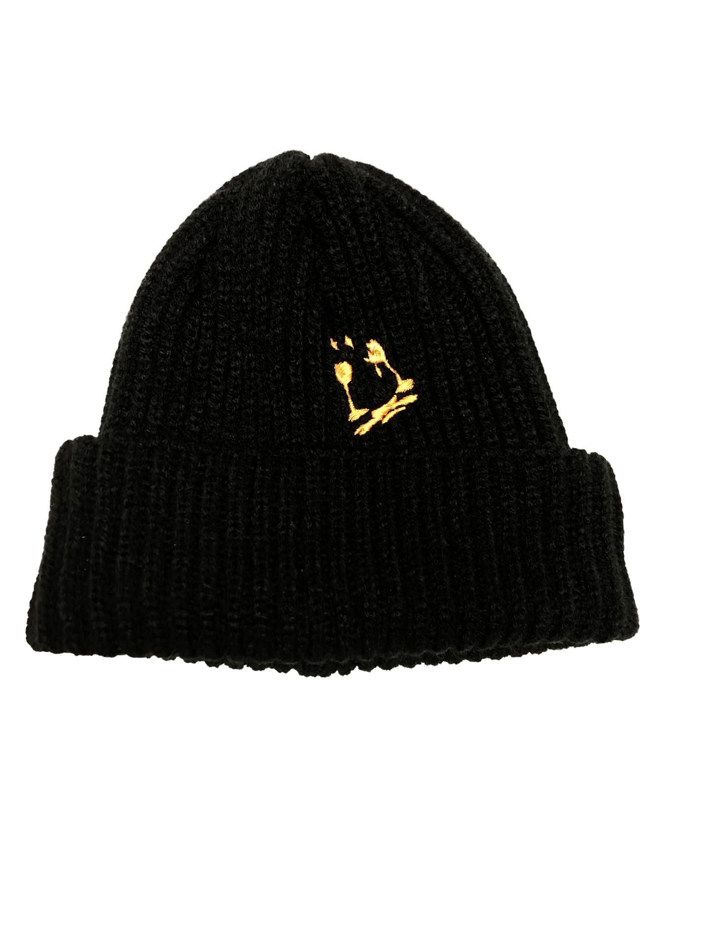 BLACK FISHER BEANIE