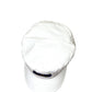 WHITE CANVAS CAP