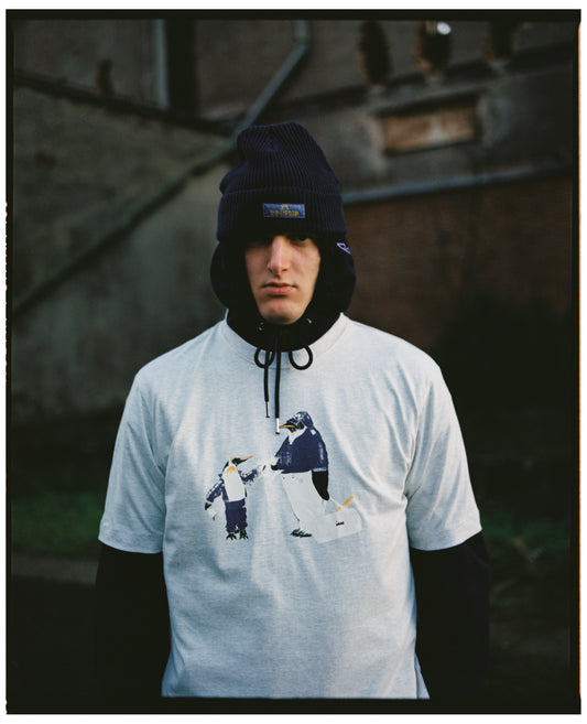 LOS PINGÜINOS GREY TEE