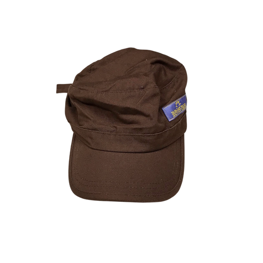 BROWN CANVAS CAP