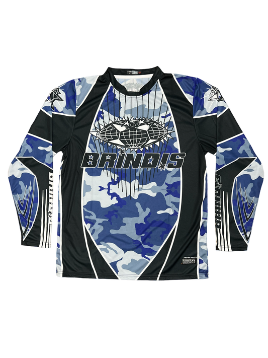 MOTO BLUE CAMO JERSEY