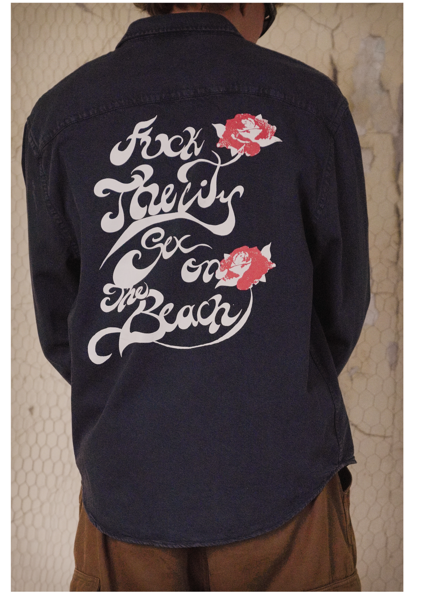 ROSAS- WASHED BLUE SHIRT